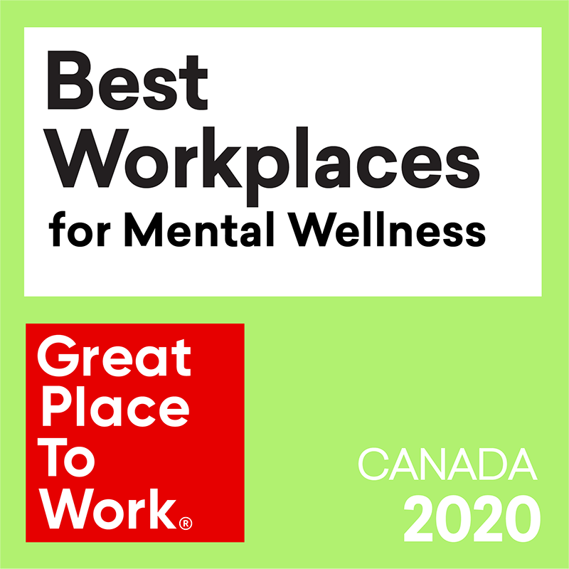 Best Workplaces Mental Wellness award 2020