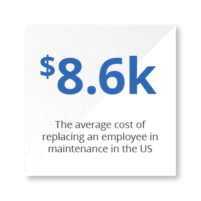 Statistic of $8.6 average cost