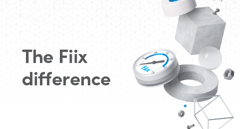 The Fiix difference graphic