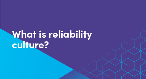 What is reliability culture graphic