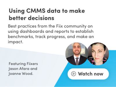 Using CMMS data to make better decisions
