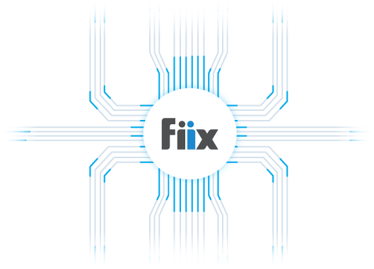 Fiix logo with wires
