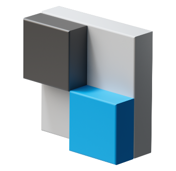3d isometric block