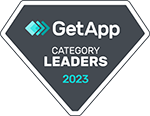 GetApp Category Leaders winner 2023 badge