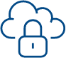 Cloud with lock
