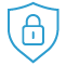 Secure lock icon