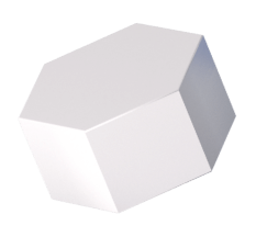 3D hexagon
