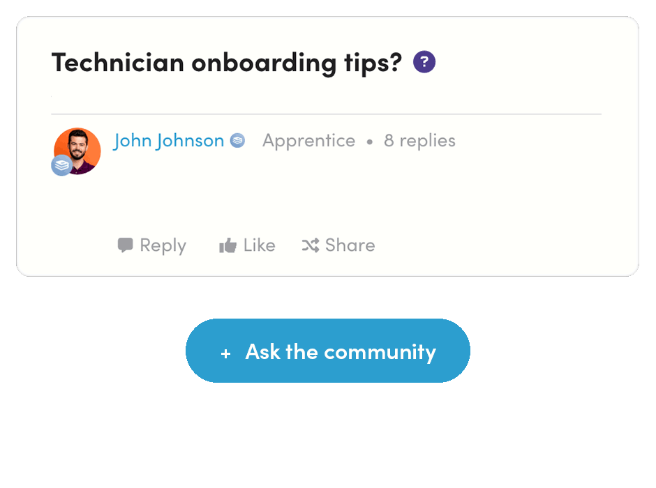 Fiixers Community messaging board