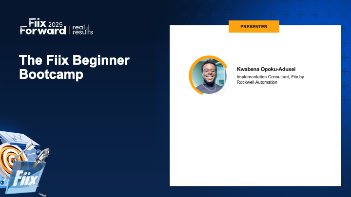 The Fiix beginner bootcamp