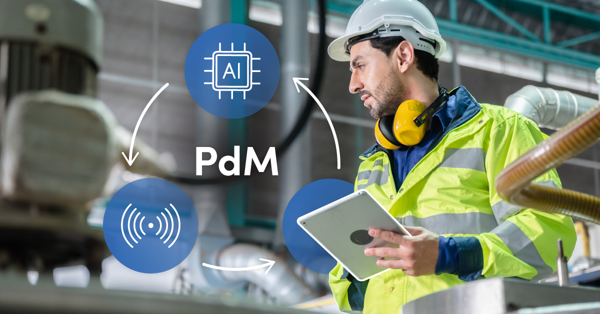 Maintenance manager in a yellow vest