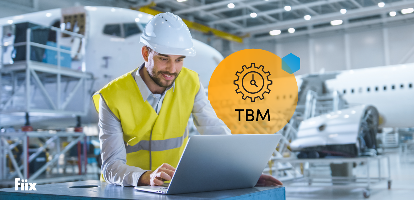 Maintenance manager in a yellow vest