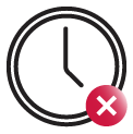 Inaccurate time icon